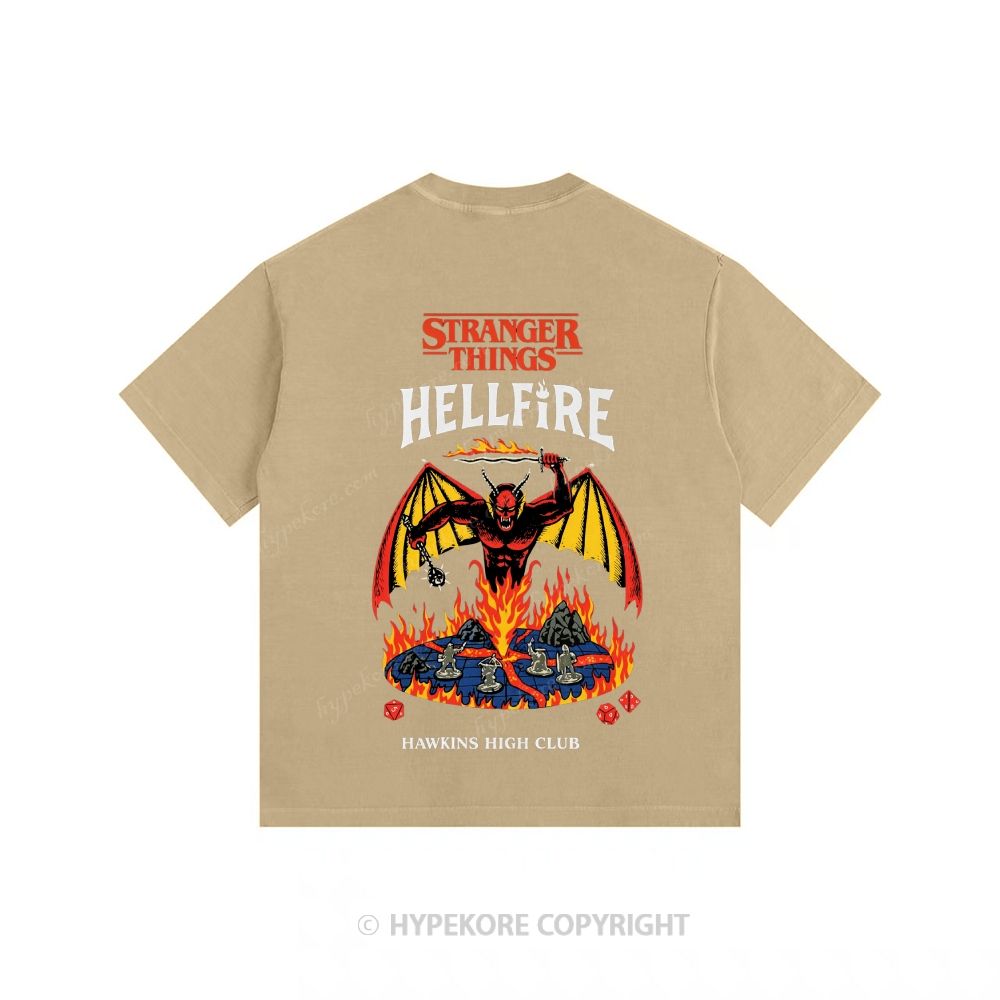 Stranger Things Unisex Fit Washed T-Shirt