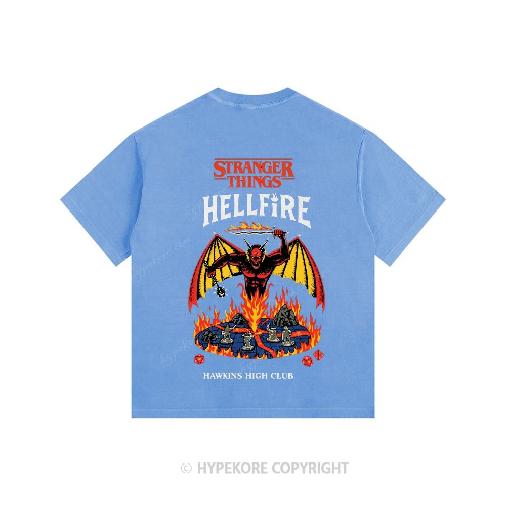 Stranger Things Unisex Fit Washed T-Shirt