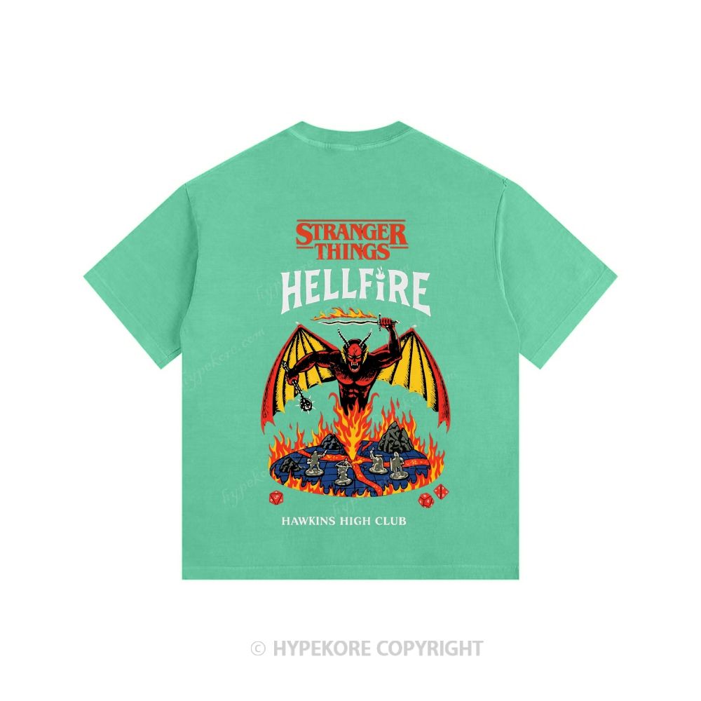 Stranger Things Unisex Fit Washed T-Shirt