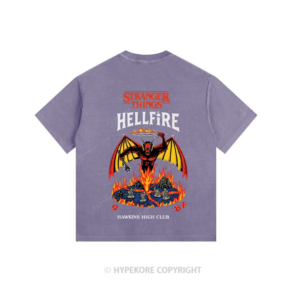 Stranger Things Unisex Fit Washed T-Shirt