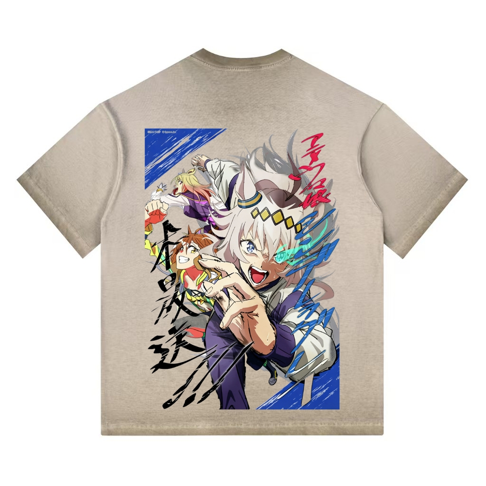 Caribbean Pirates Vintage Washed Tee&Shorts Set 2601005583