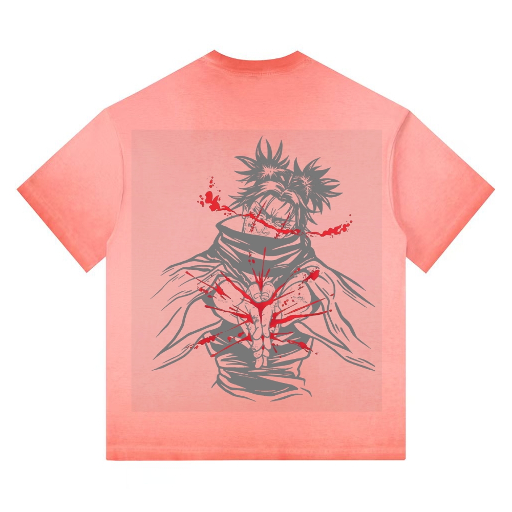 Jujutsu Kaisen Washed Tee&Shorts Set 2601005607