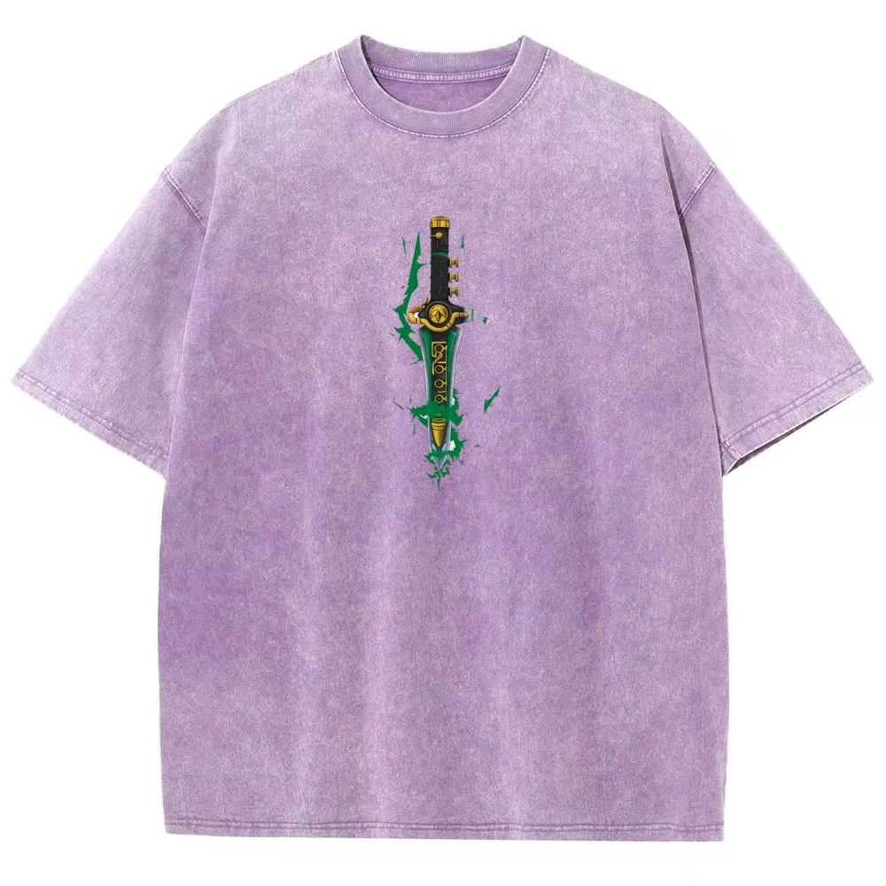 Power Rangers Unisex Fit Washed T-Shirt 2601018025