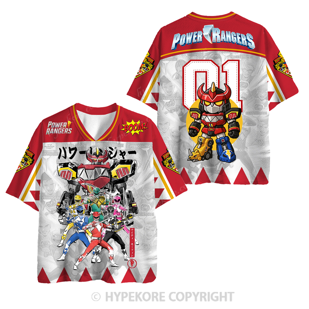Power Rangers jersey