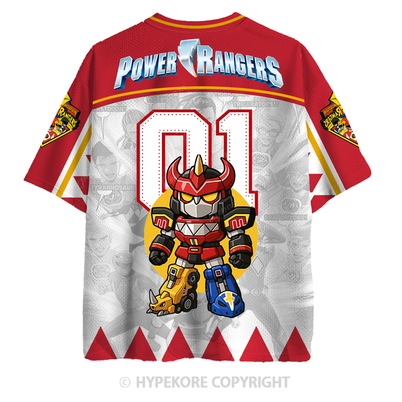 Power Rangers jersey