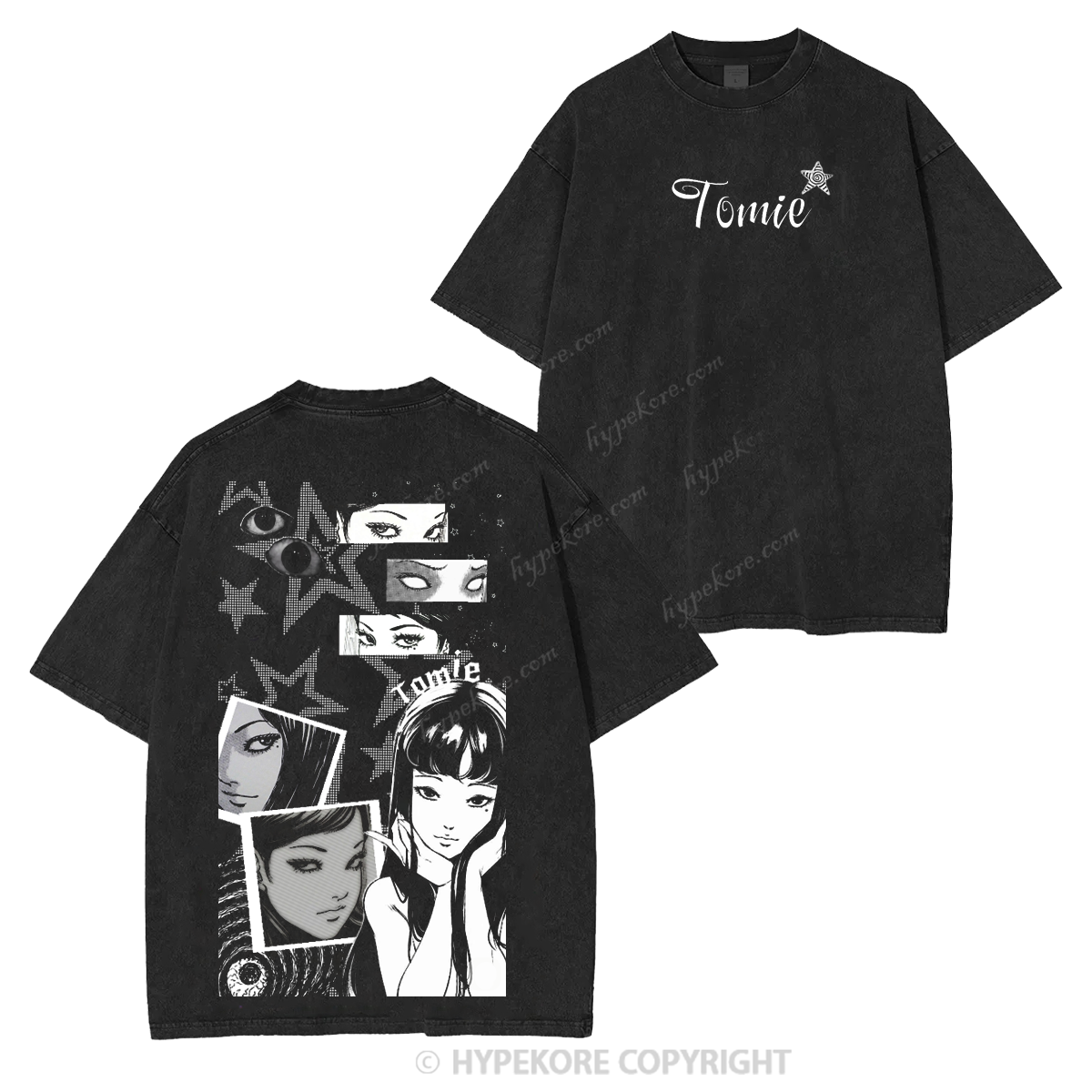 Manga Tomie unisex washable T-shirt