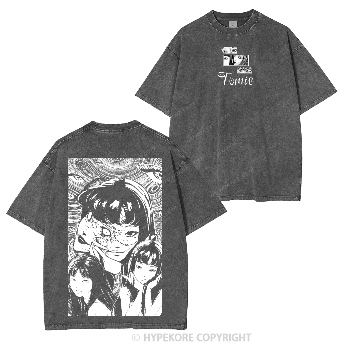 Manga Tomie unisex washable T-shirt