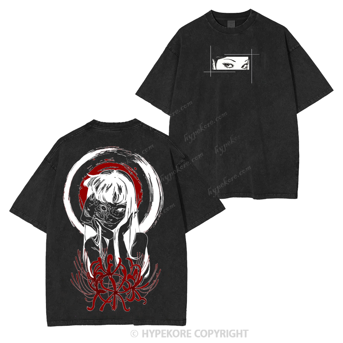 Manga Tomie unisex washable T-shirt