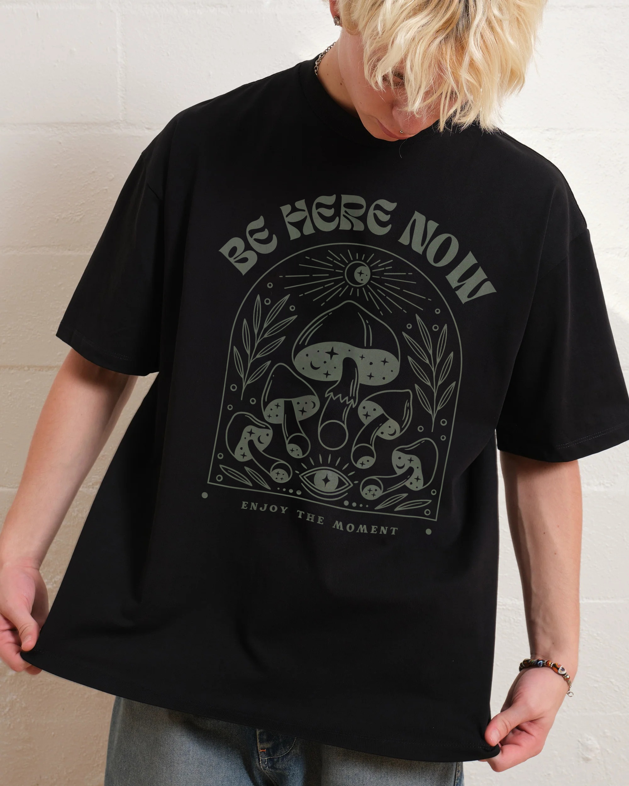 Cotton T-Shirt | Unisex Fit Forest Graphic Tee | TIDESENCE
