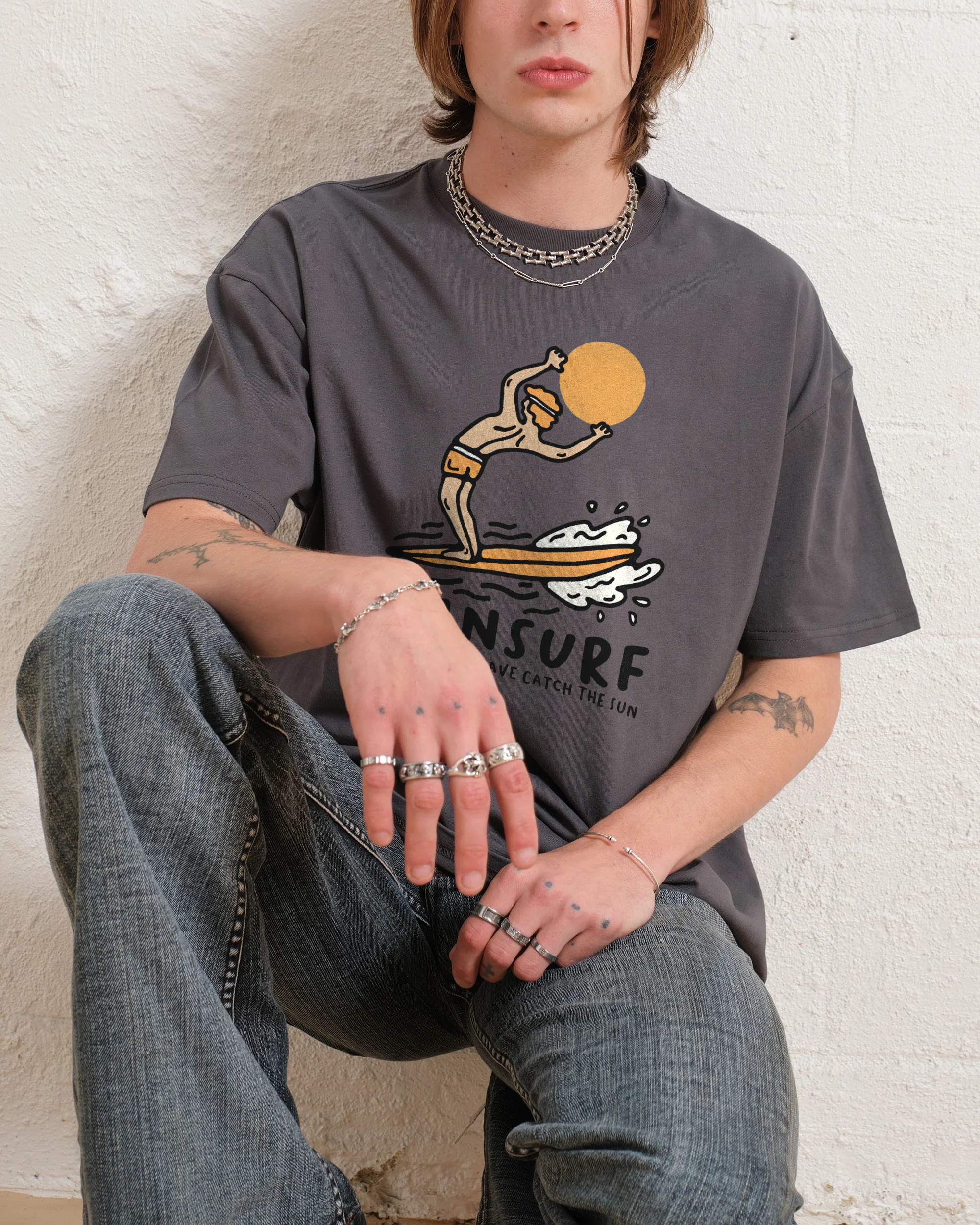 Cotton T-Shirt | Unisex Fit Surf Pure Cotton TEE | TIDESENCE
