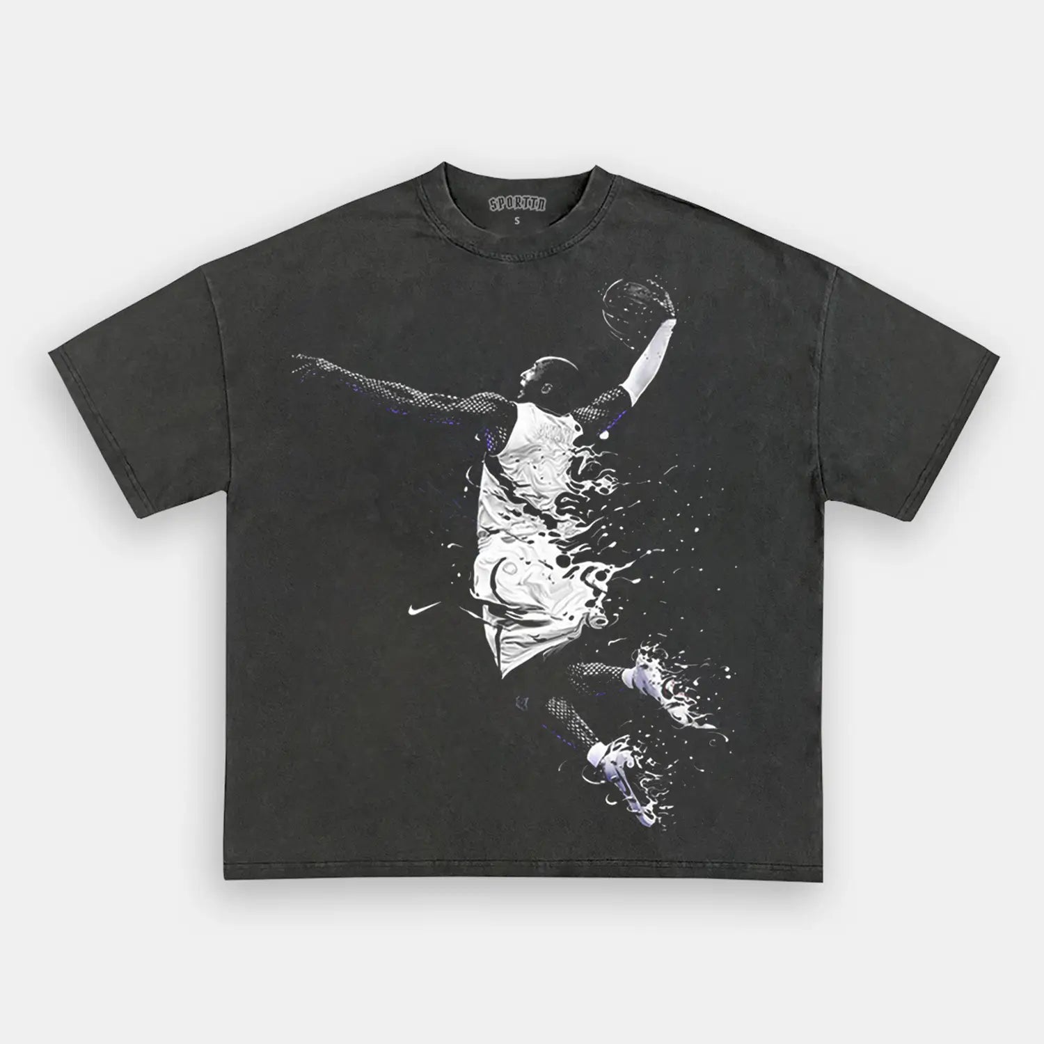 Unisex-Adult Ultra Cotton Washed T-Shirt Graphic  Mamba TEE 