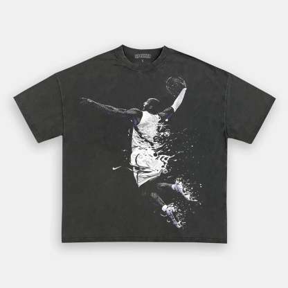 Unisex-Adult Ultra Cotton Washed T-Shirt Graphic  Mamba TEE 