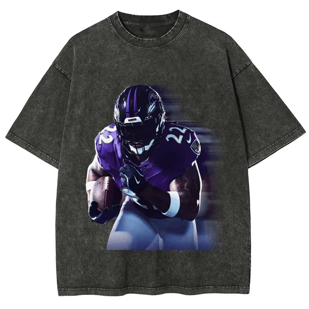 T-Shirt Baltimore Ravens Fashion Design Unisex Daily Sports | TIDESENCE
