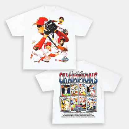 T-Shirt PHILLIES Graphic Unisex-Adult Ultra Cotton Washed | TIDESENCE