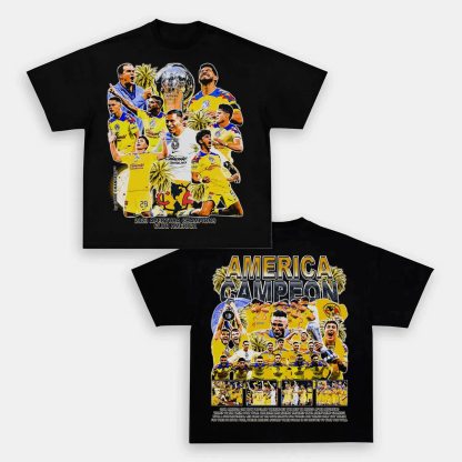 Unisex-Adult Ultra Cotton Washed T-Shirt Graphic  2023 APERTURA CHAMPIONS TEE - [DS] 