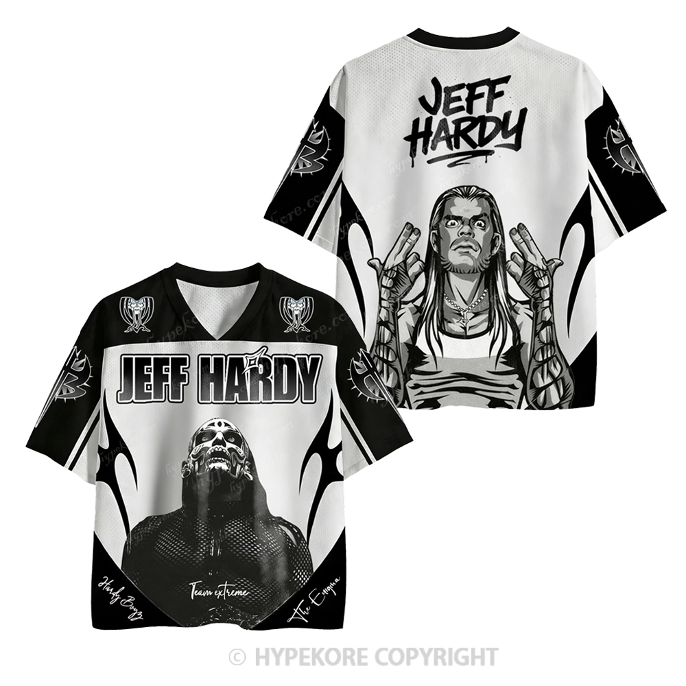  Jeff Hardy Enigma Retro Wrestling - Unisex Jersey Shirts