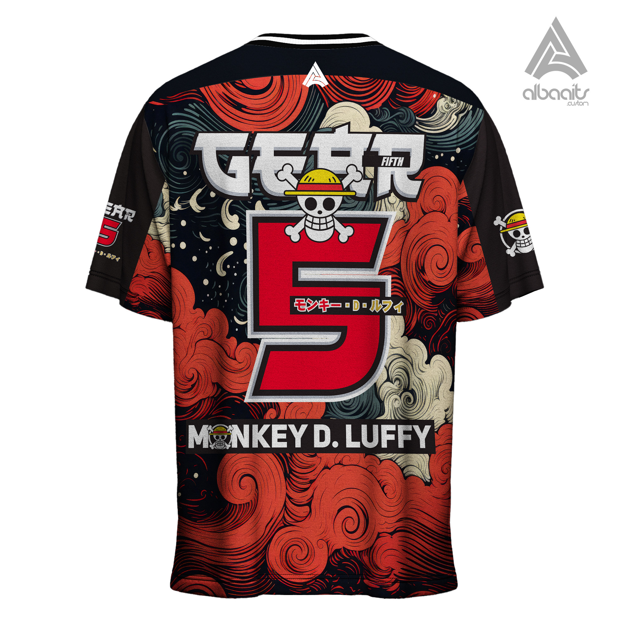 Jersey OnePiece Full Printing Sublimasi Series Anime OnePiece 