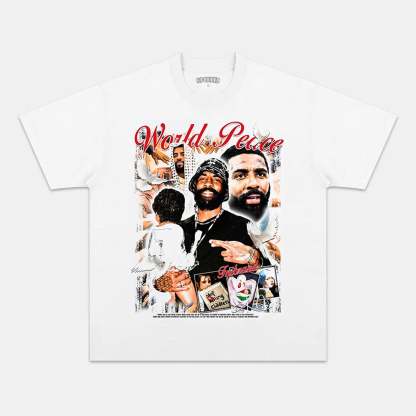 Unisex-Adult Ultra Cotton Washed T-Shirt Graphic  KYRIE IRVING V2 VINTAGE TEE 