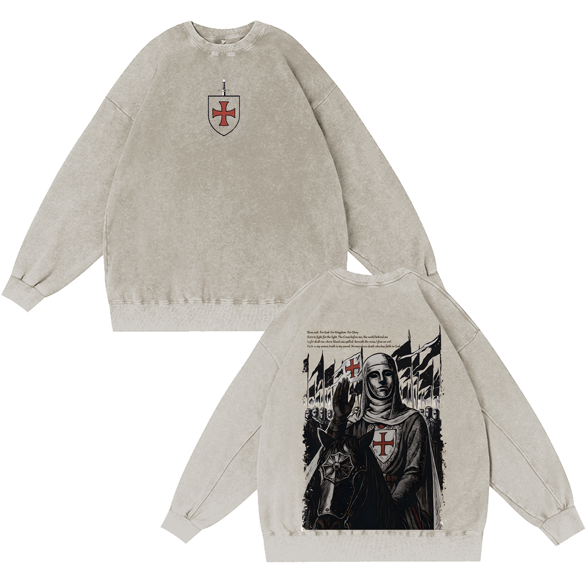 Baldwin IV Vintage Washed T-shirt/Crewneck/Hoodie
