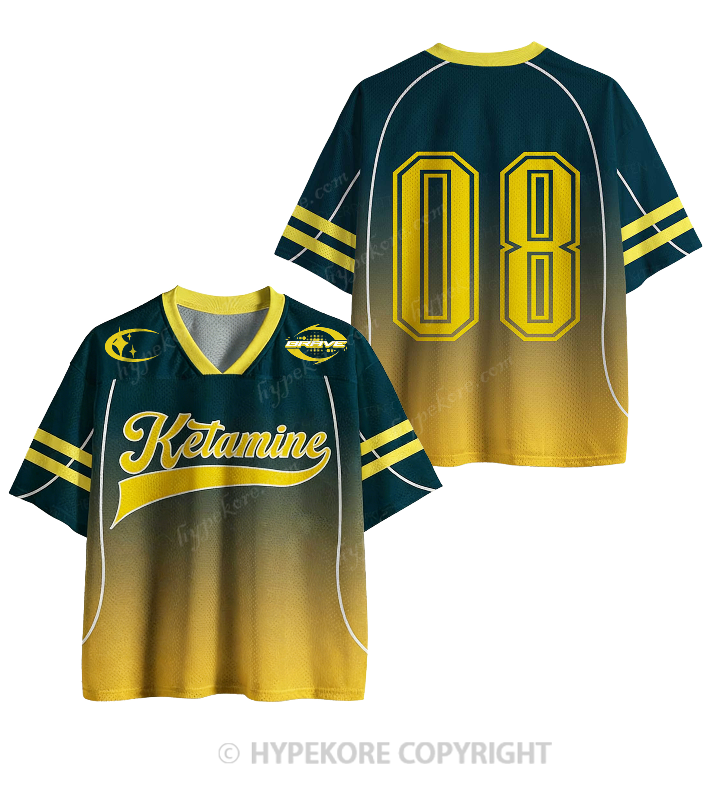 Custom Ketamxxe Y2K Sport Jersey Shirts Cherrykitten