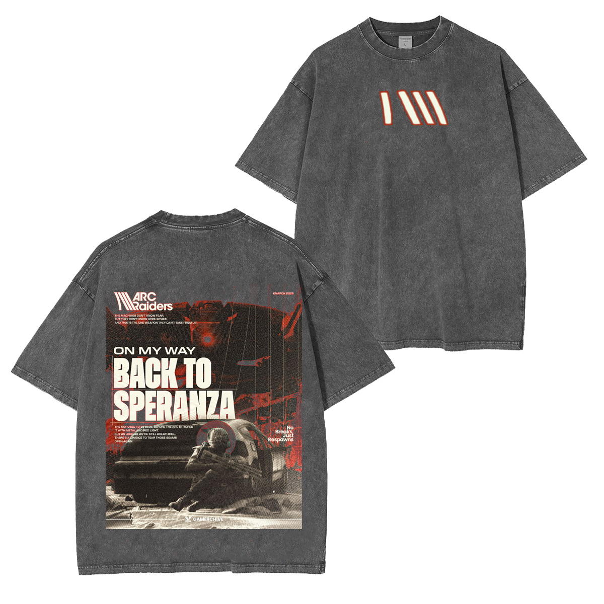 ARC Raiders Unisex Washed T-shirt