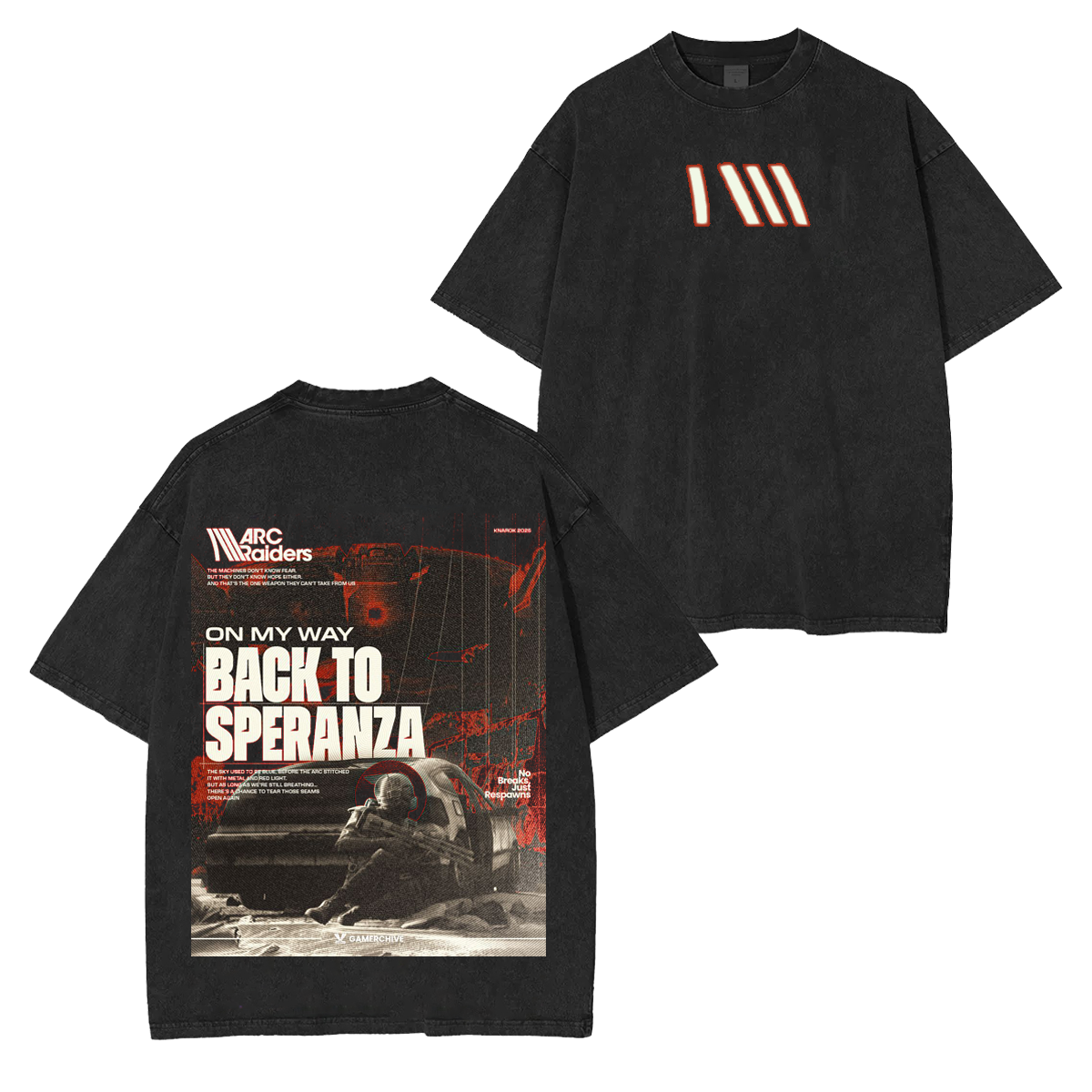 ARC Raiders Unisex Washed T-shirt