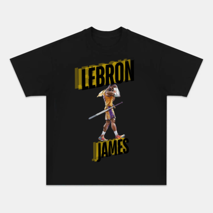 Unisex-Adult Ultra Cotton Washed T-Shirt Graphic ANITTA LeBron James 2024 TEE