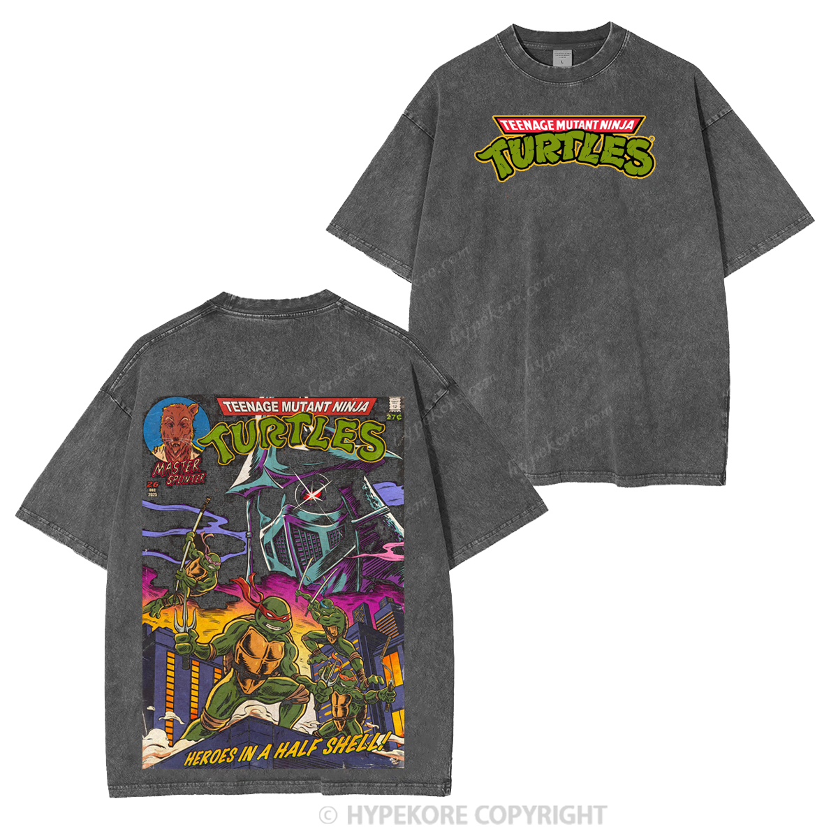 Teenage Mutant Ninja Turtles Unisex Washed T-shirt