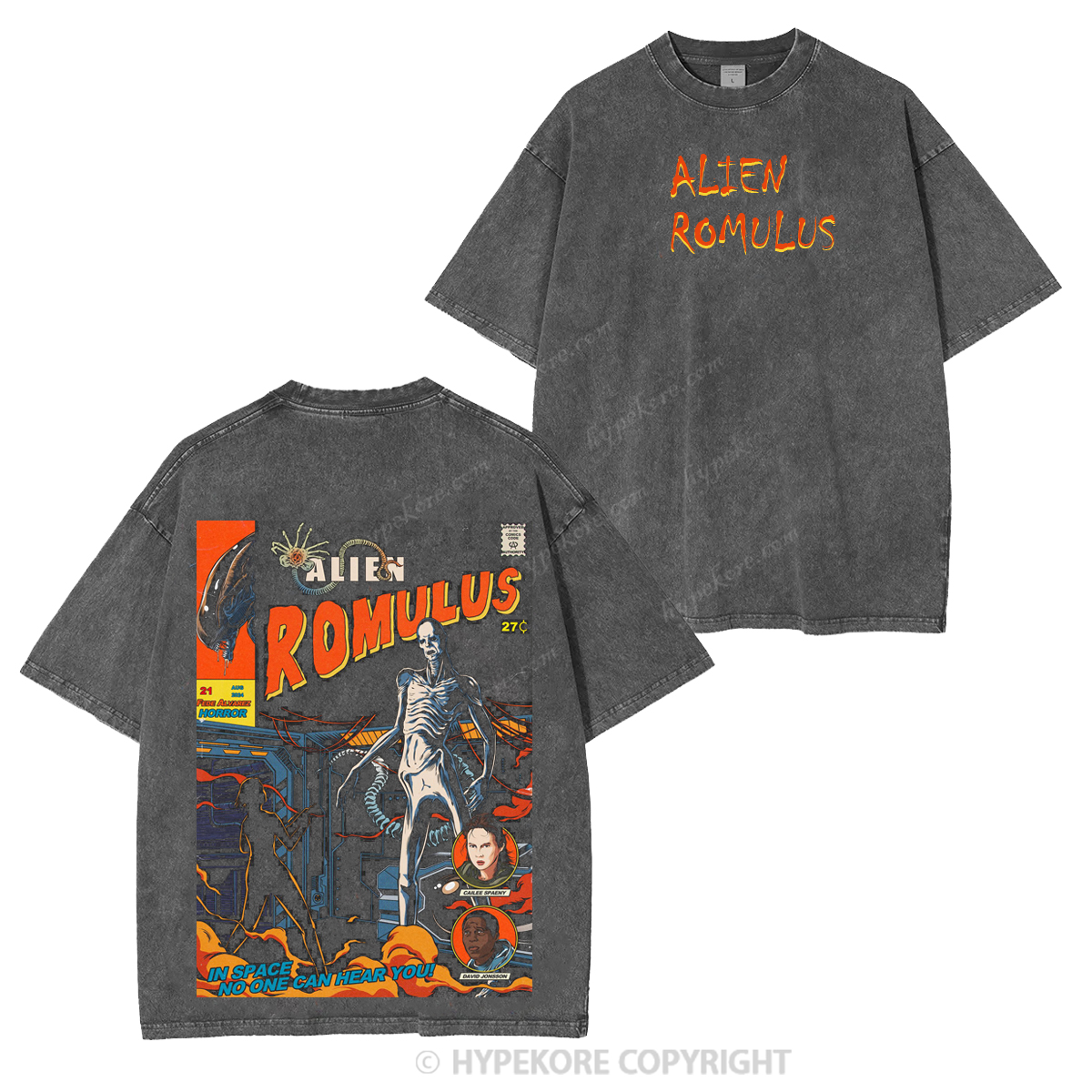 Alien: Romulus Unisex Washed T-shirt