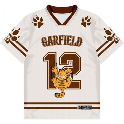 Jersey Anime One Piece Series Oversize / Jersey OnePiece Series 2 / Jersey Karakter Anime / Vintage / Boxy / Unisex / NFL / Garfield / full printing