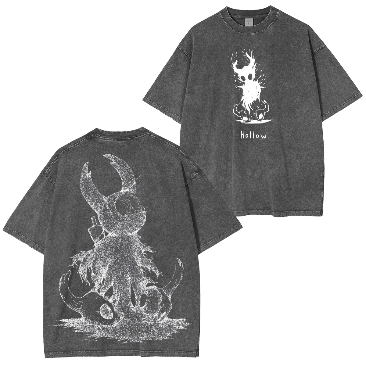 Hollow Knight Silk Song Washed T-shirt/Crew Neck/Hoodie