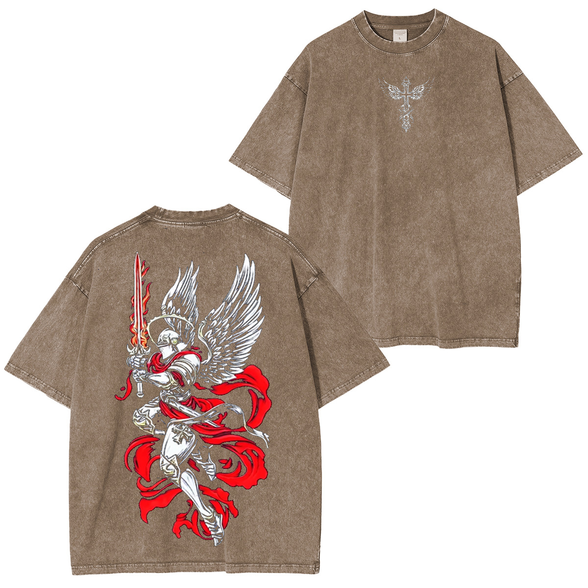 Arcangel Saint Michael Vintage Washed T-shirt/Crewneck/Hoodie