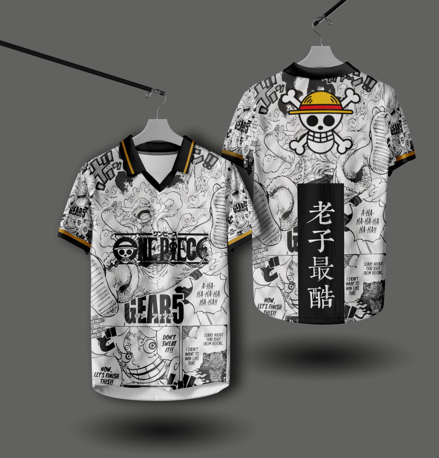 JERSEY ONEPIECE FULL PRINTING SUBLIMASI SERIES ANIME / BAJU ONE PIECE /JAPAN / retro/ vintage /anime onepiece Luffy