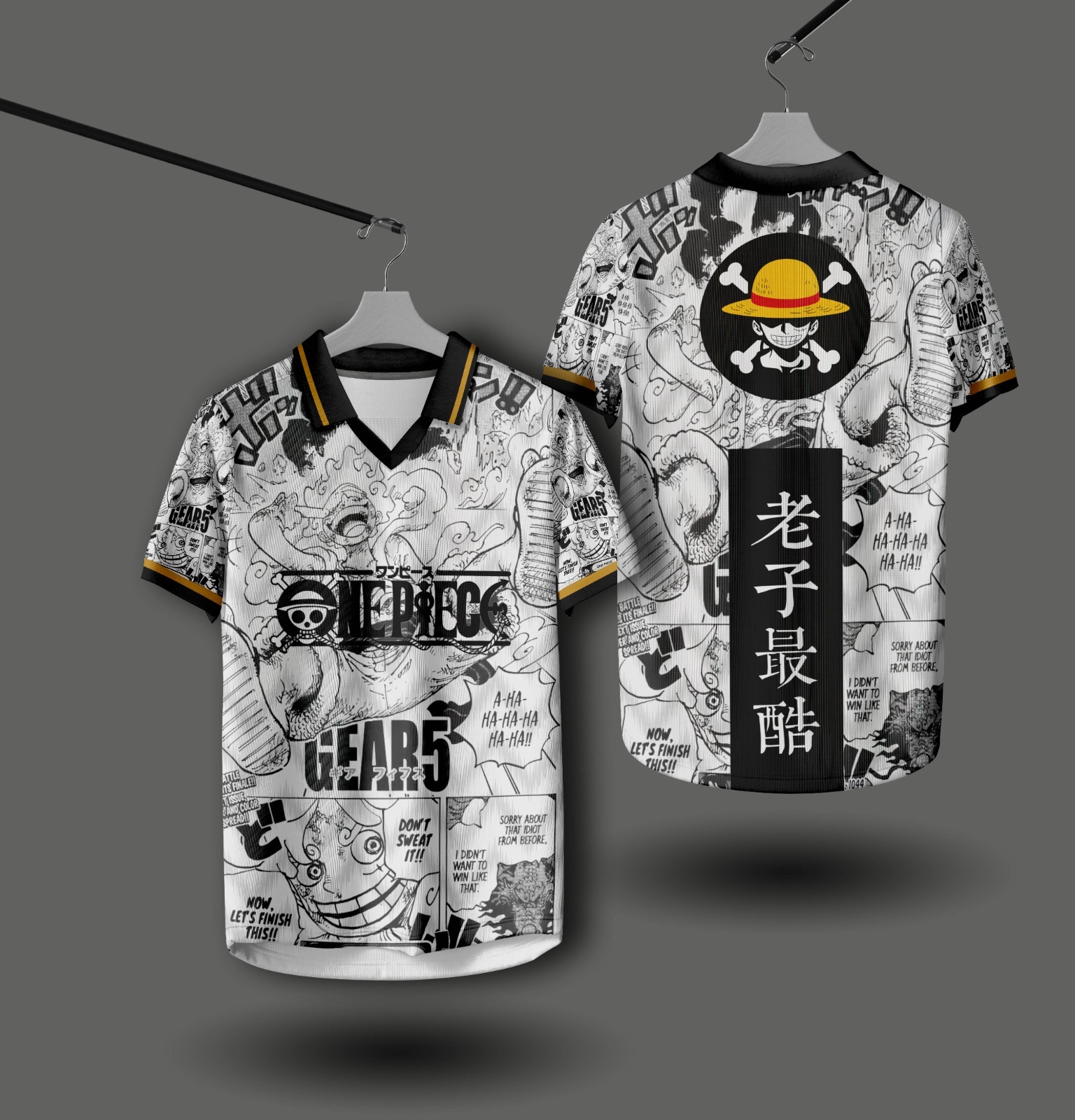 JERSEY ONEPIECE FULL PRINTING SUBLIMASI SERIES ANIME / BAJU ONE PIECE /JAPAN / retro/ vintage /anime onepiece Luffy