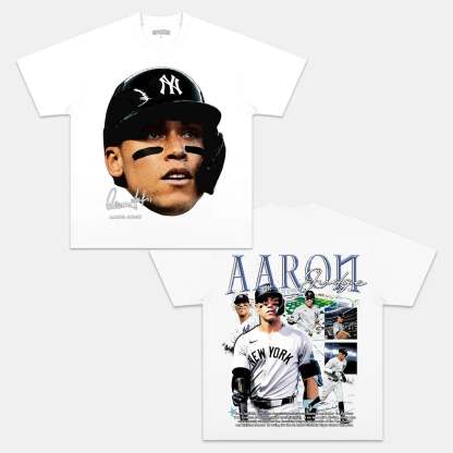 Unisex-Adult Ultra Cotton Washed T-Shirt Graphic  NEW AARON JUDGE V3 TEE 