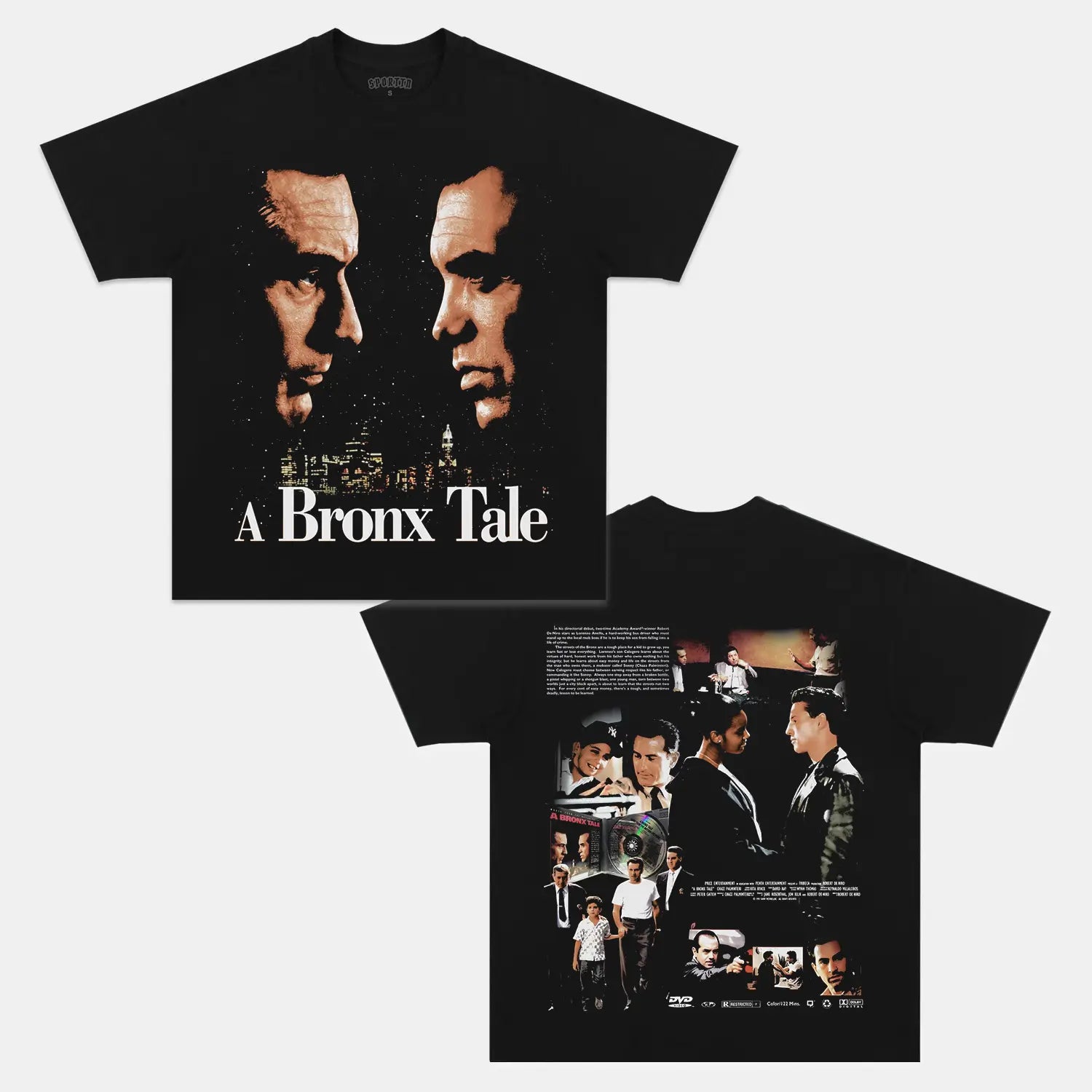 Unisex-Adult Ultra Cotton Washed T-Shirt Graphic A BRONX TALE TEE 