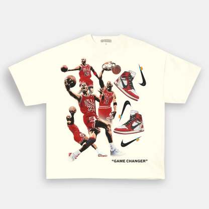 Unisex-Adult Ultra Cotton Washed T-Shirt Graphic  AIR ABLOH TEE 