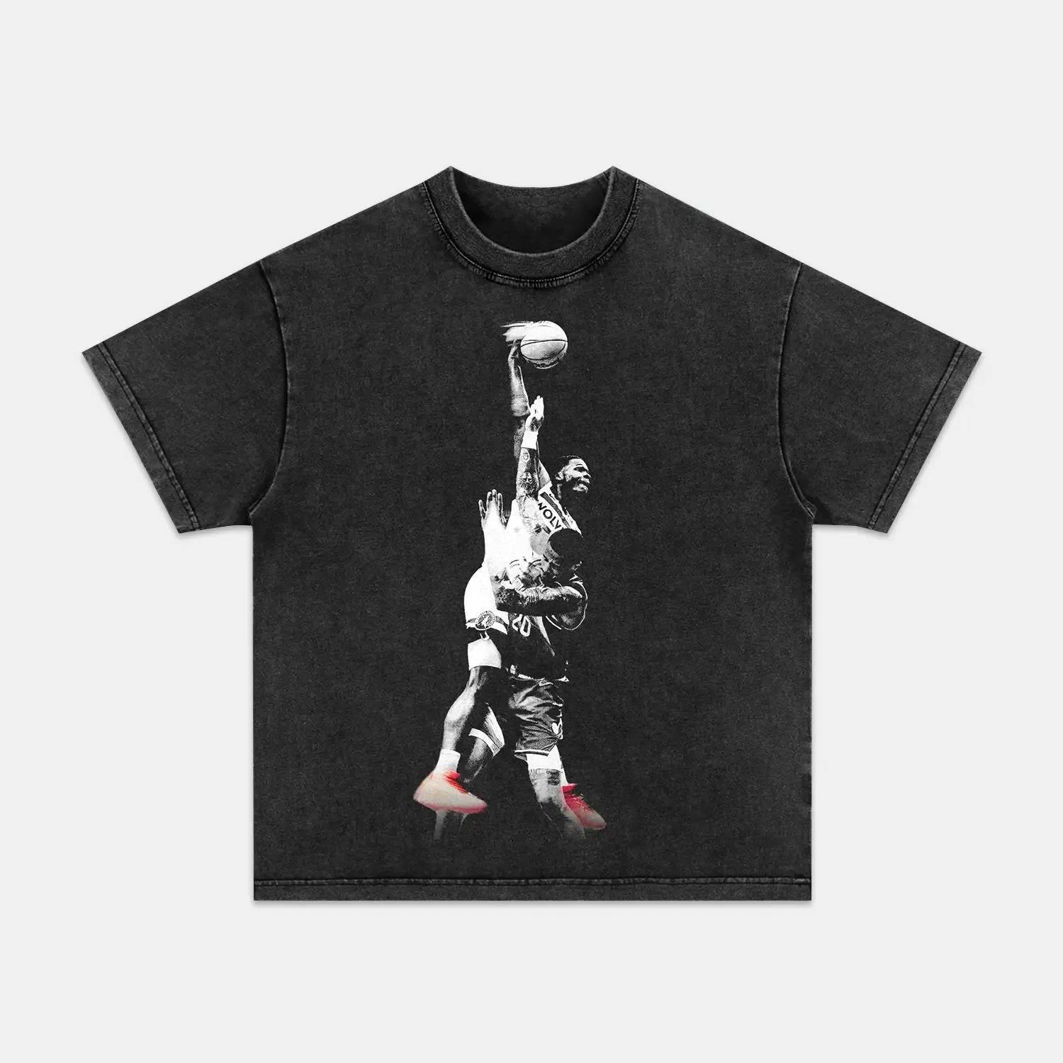 Unisex-Adult Ultra Cotton Washed T-Shirt Graphic ANTHONY EDWARDS TEE 