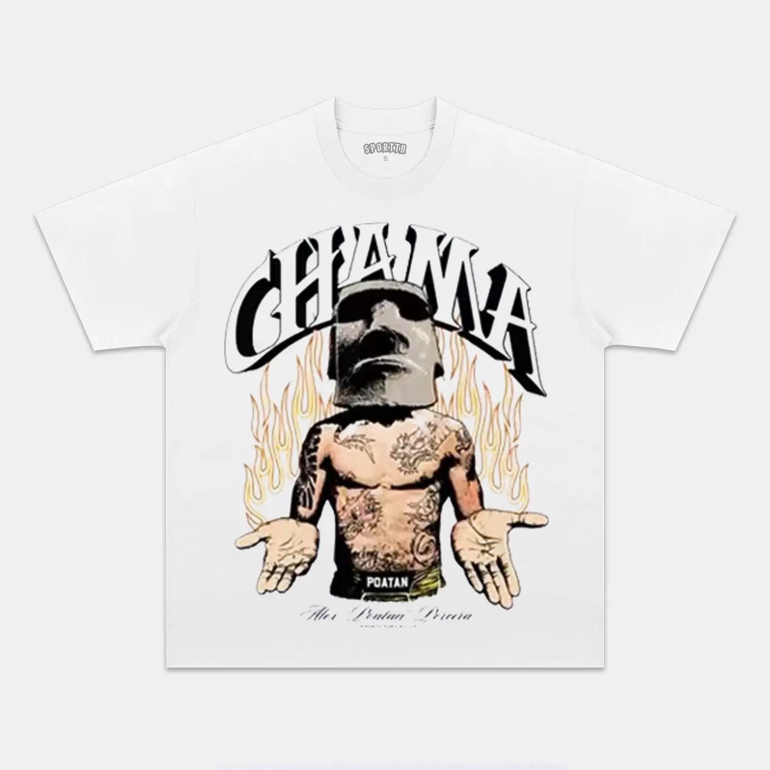 Unisex-Adult Ultra Cotton Washed T-Shirt Graphic ALEX PEREIRA VS JAMAHAL HILL TEE 