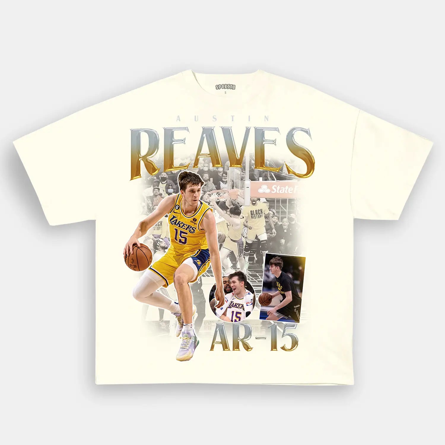 Unisex-Adult Ultra Cotton Washed T-Shirt Graphic  Austin Reaves Tee 
