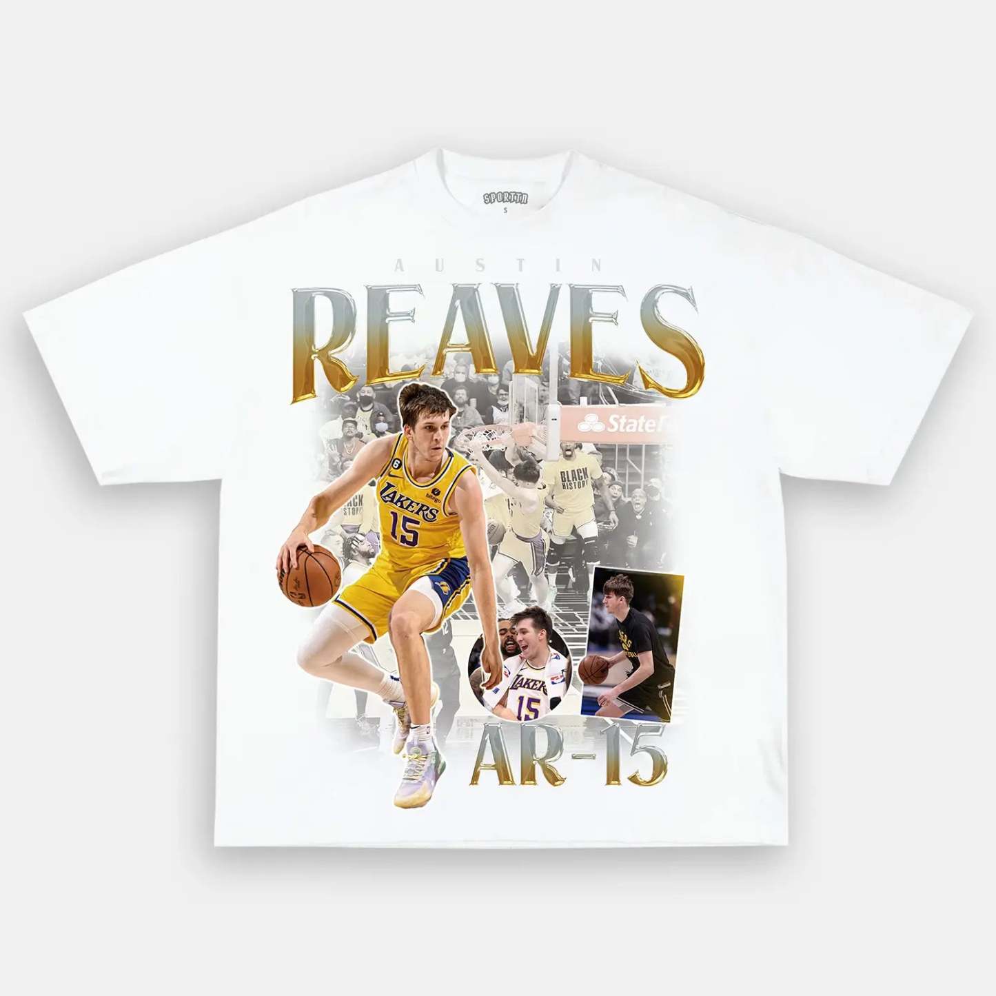 Unisex-Adult Ultra Cotton Washed T-Shirt Graphic Austin Reaves Tee