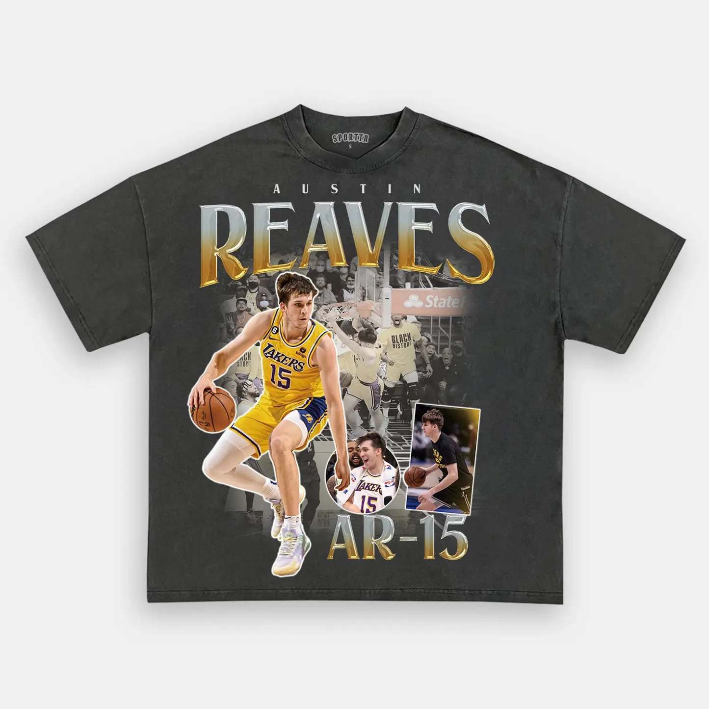 Unisex-Adult Ultra Cotton Washed T-Shirt Graphic Austin Reaves Tee