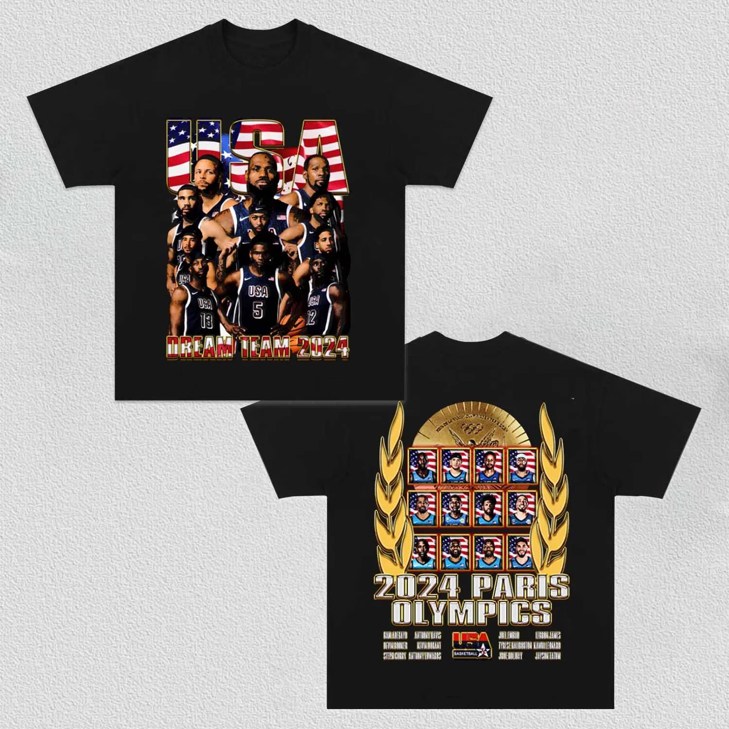 Unisex-Adult Ultra Cotton Washed T-Shirt Graphic  Avengers 2024 Team USA  V2 TEE 
