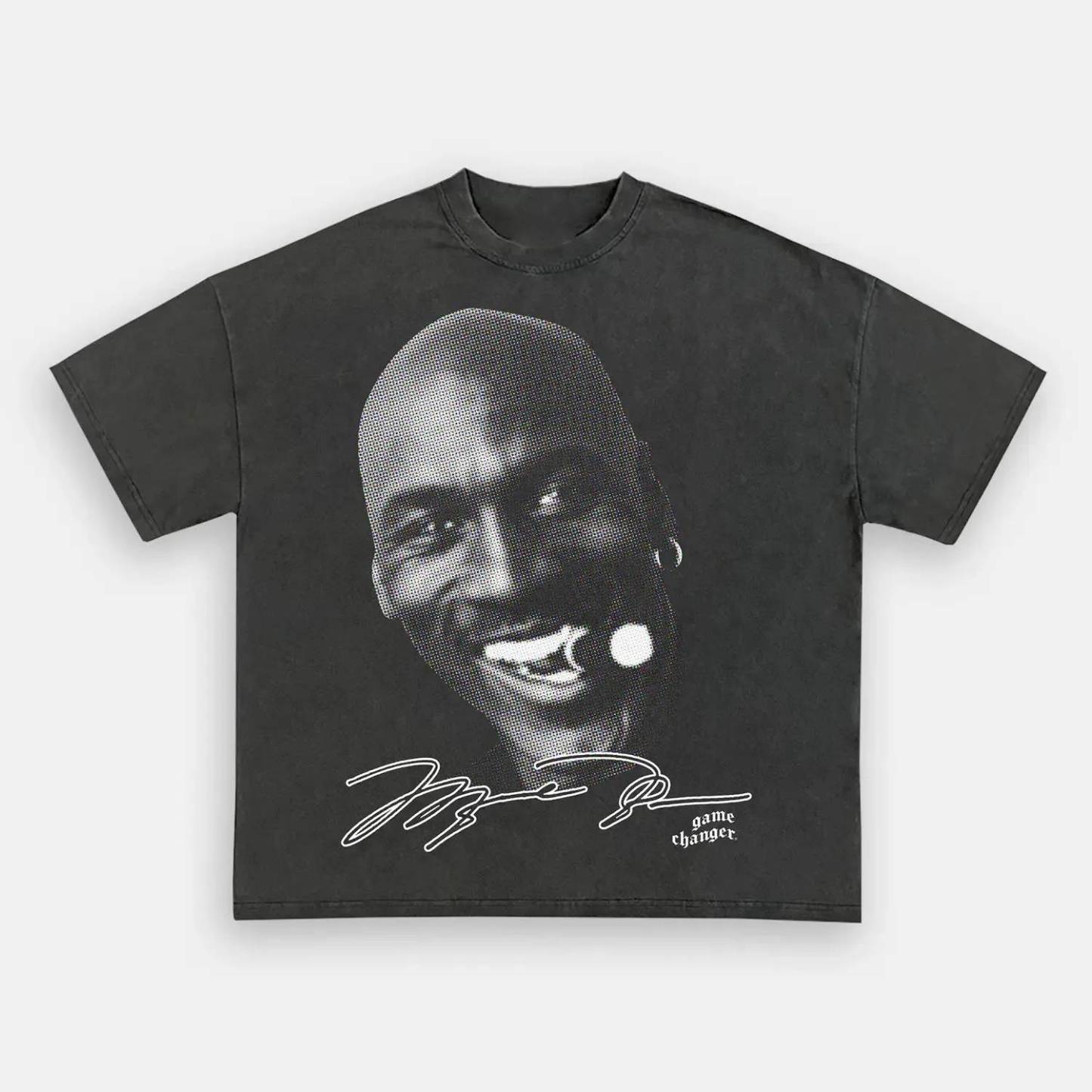 Unisex-Adult Ultra Cotton Washed T-Shirt Graphic  BIG_FACE_JORDAN_TEE 