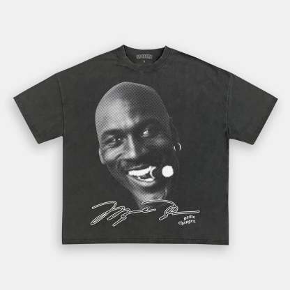 Unisex-Adult Ultra Cotton Washed T-Shirt Graphic  BIG_FACE_JORDAN_TEE 