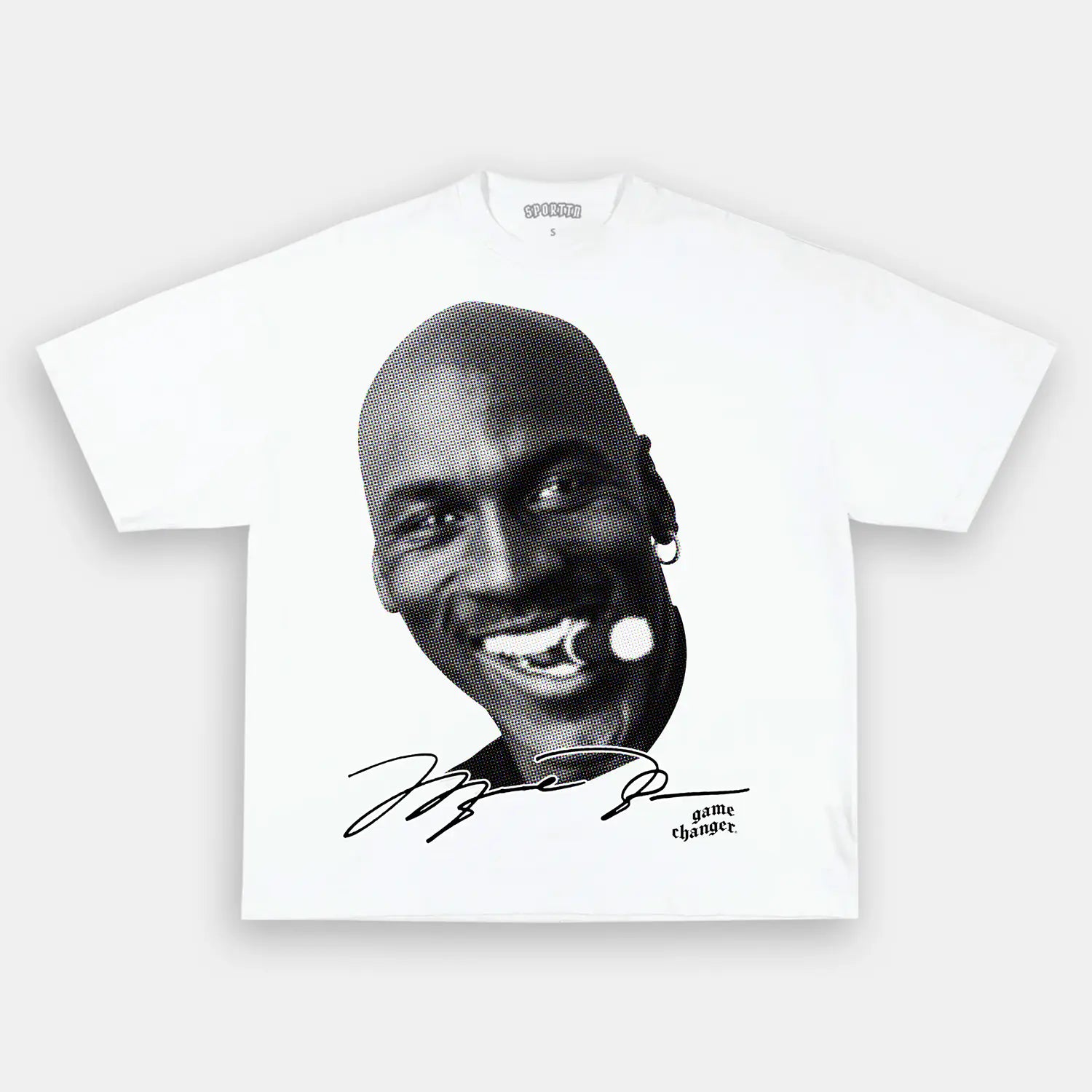 Unisex-Adult Ultra Cotton Washed T-Shirt Graphic  BIG_FACE_JORDAN_TEE 