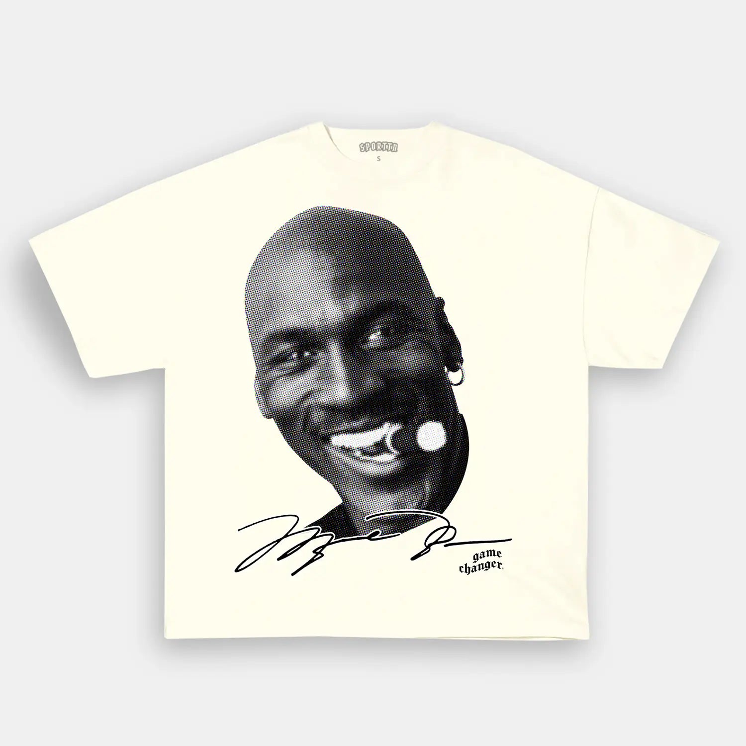 Unisex-Adult Ultra Cotton Washed T-Shirt Graphic  BIG_FACE_JORDAN_TEE 