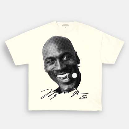 Unisex-Adult Ultra Cotton Washed T-Shirt Graphic  BIG_FACE_JORDAN_TEE 