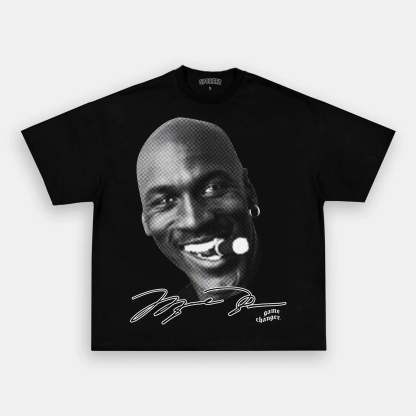 Unisex-Adult Ultra Cotton Washed T-Shirt Graphic  BIG_FACE_JORDAN_TEE 