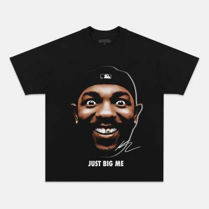 Unisex-Adult Ultra Cotton Washed T-Shirt Graphic  BIG FACE KENDRICK TEE 